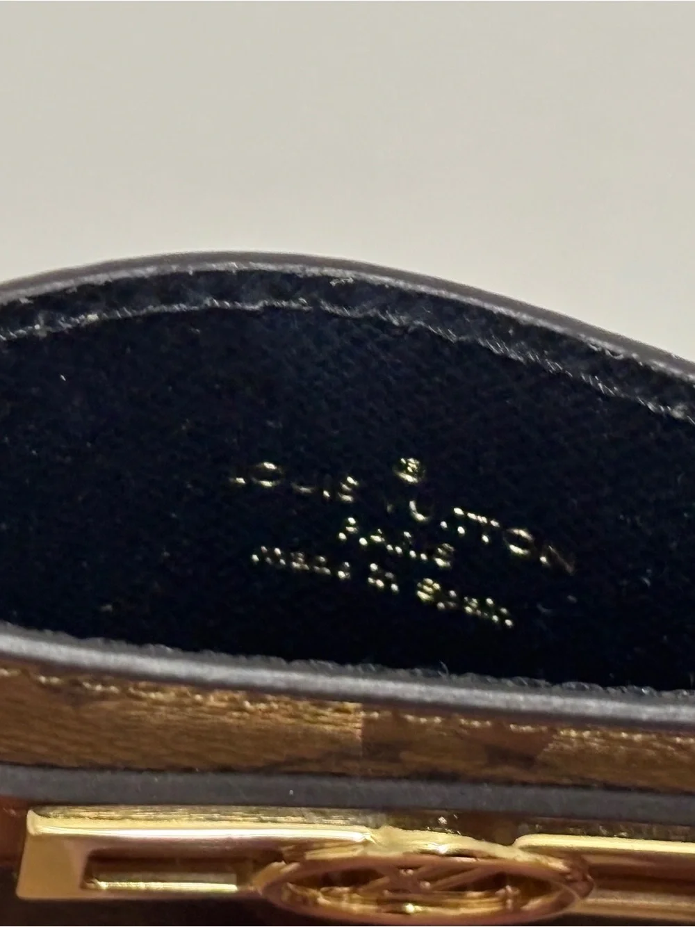 Louis Vuitton Dauphine Monogram Card